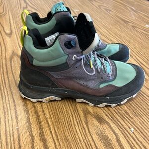 Merrill brand Speed Solo women’s hiking boots lace front ankle support size 10.5